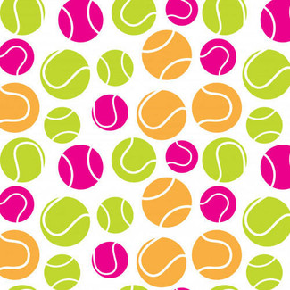 Heat Transfer Warehouse Bright Tennis Balls HTV