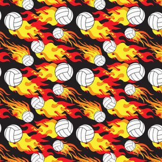 Heat Transfer Warehouse Flame Volleyball HTV