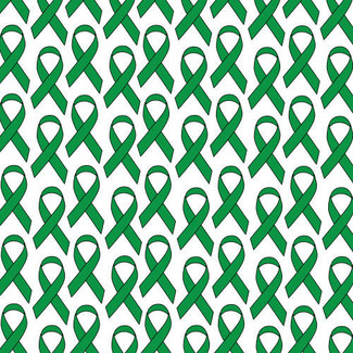  Solid Green Ribbon HTV 