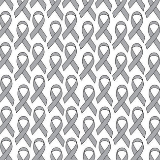  Solid Grey Ribbon HTV 