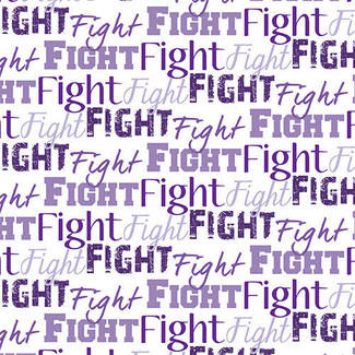 Heat Transfer Warehouse Fight Text Purple Adhesive Vinyl 