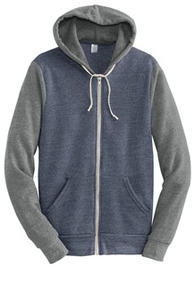 Alternative Apparel Alternative Colorblock Rocky Eco ™ -Fleece Zip Hoodie 