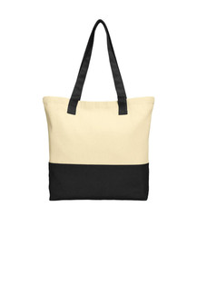  Port Authority® Colorblock Cotton Tote 