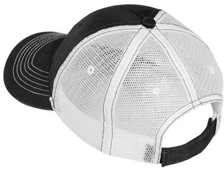 District® Mesh Back Cap made from cotton twill and polyester soft mesh for breathable comfort.
