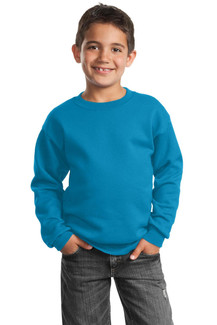  Port & Company® - Youth Core Fleece Crewneck Sweatshirt 