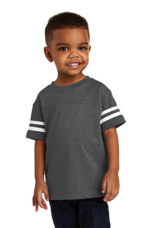 Rabbit Skins Toddler Football Fine Jersey Tee