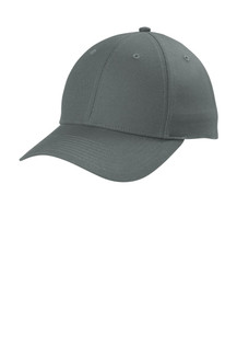 CornerStone Canvas Cap with moisture-wicking sweatband and adjustable snapback for a custom fit.
