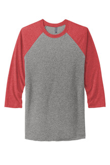 Next Level Unisex Tri-Blend 3/4-Sleeve Raglan Tee