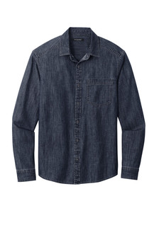 Port Authority Long Sleeve Perfect Denim Shirt