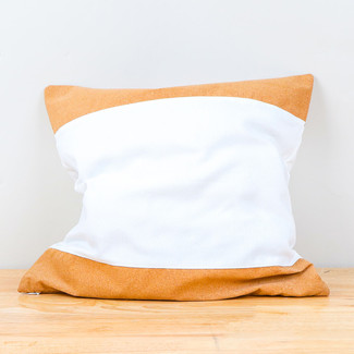 WALABlanks Canvas Stitching Cork Pillow Case