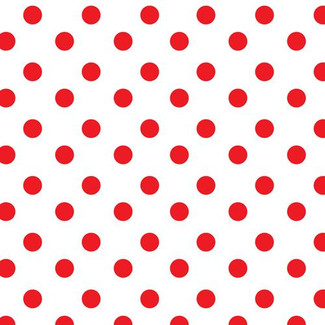 Heat Transfer Warehouse Red on White Polka Dots HTV