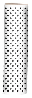 Heat Transfer Warehouse SISER1540 - Black on White Polka Dots