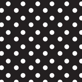 Heat Transfer Warehouse White on Black Polka Dots Adhesive Vinyl