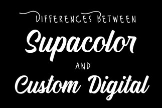 Supacolor and Custom Printed Heat Transfers Differences