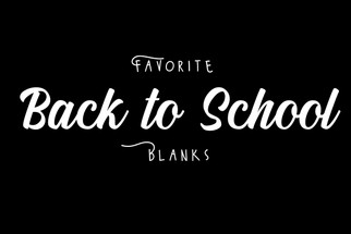 Our Favorite Back to School Sublimation Blanks