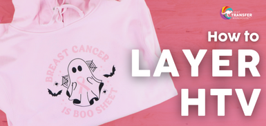 Layer HTV Like a Pro for Breast Cancer Awareness