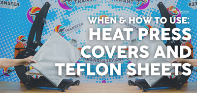 Heat Press Pillows & Teflon Sheets — When and How to Use Them