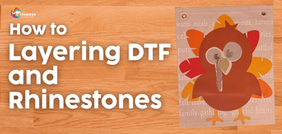 Layering DTF and Rhinestones for a Thanksgiving Design Layering DTF and Rhinestones for a Thanksgiving Design