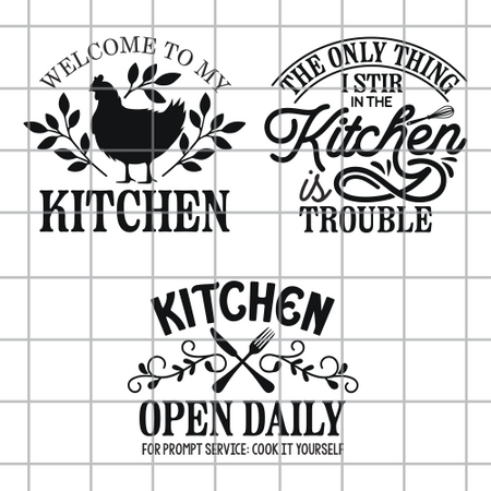 Kitchen SVG Bundle
