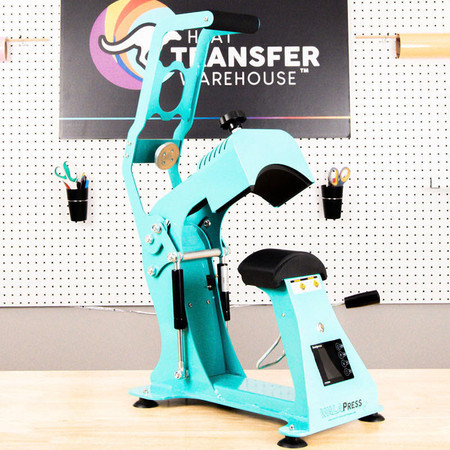 WALAPress Discount Teal WALAPress Auto Open Cap Heat Press 