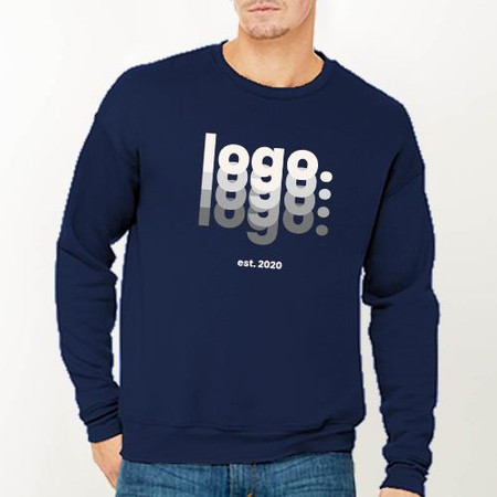 トップス Dapper's Crew Neck Sweat Flocky Print Dapper Crew - Vintage Black – Allview Shop