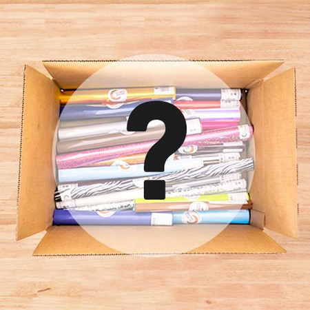 Heat Transfer Warehouse Mystery HTV 1 Yard Rolls Box 