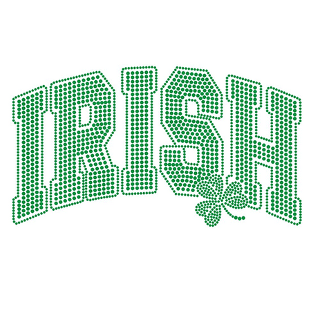 St. Patrick's Day Rhinestone Transfers