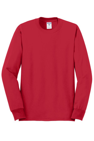 Jerzees Youth Long Sleeve Tee front view
