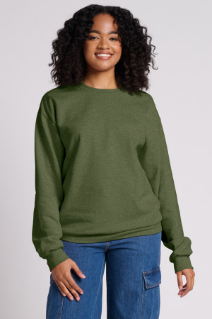 Jerzees Ultimate™ Unisex CVC Ring Spun Crewneck Sweatshirt