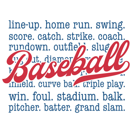 Baseball Sublimation Transfers