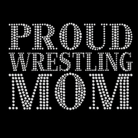 Wrestling Rhinestone Transfers GIF