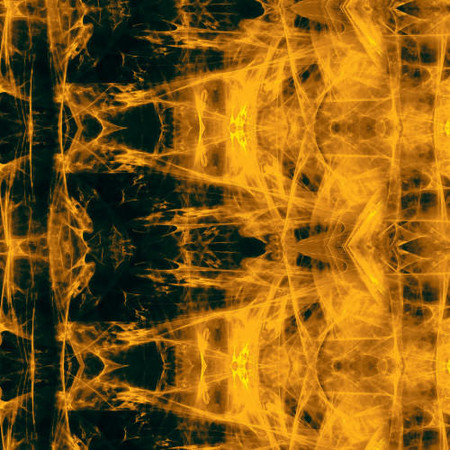 Orange haze design on heat transfer vinyl for shirts and garments
