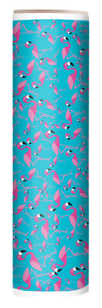 Flamingo pattern HTV for adding tropical flair to shirts and garments.