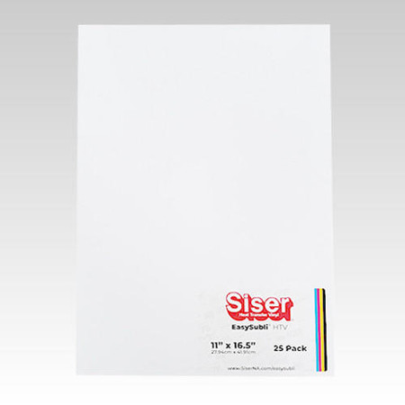  Siser EasySubli Sheets 11x16.5 
