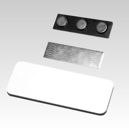 WALABlanks Rectangular Name Badge 