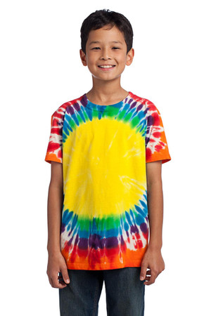  Port & Company® - Youth Window Tie-Dye Tee 