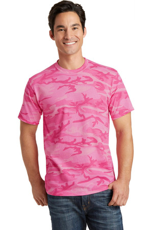  Port & Company® Core Cotton Camo Tee 