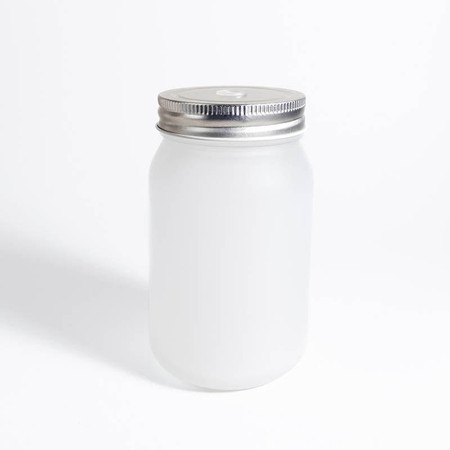 WALABlanks Sublimation Frosted Mason Jar No Handle 15oz  view