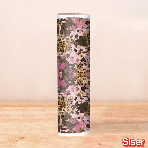 Heat Transfer Warehouse SISER1548 - Cowhide Cheetah Pink 
