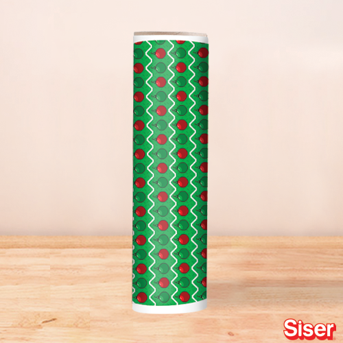 Heat Transfer Warehouse SISER792 - Pixel Red Green Ornament