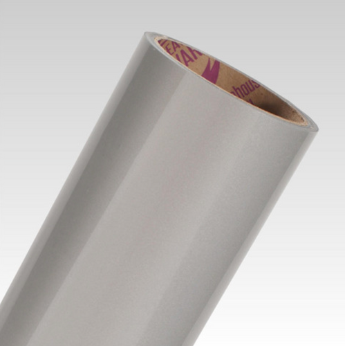 Upright roll of silver EasyReflective vinyl