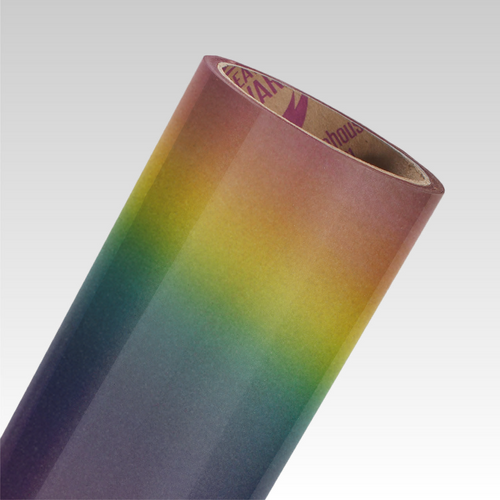 Upright roll of silver EasyReflective vinyl