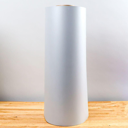 WALAThick Reflective HTV roll with metallic finish, 10" wide, ideal for adding safety and dimension to designs.