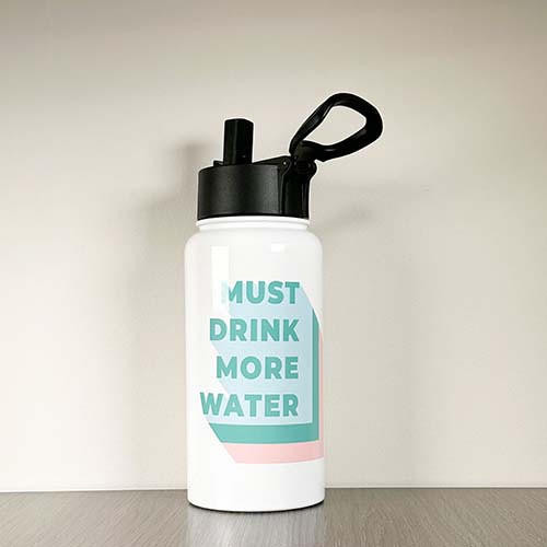 17oz Sublimation Tall Skinny Water Bottle – Krafty Cups 4 U