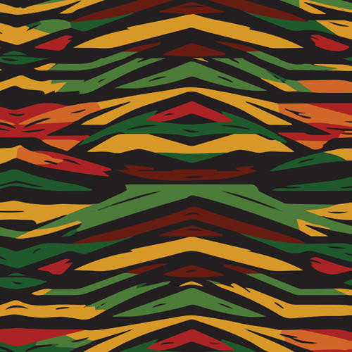 Regal African Kente Cloth- 12 Pattern Heat Transfer Vinyl / Siser Eas