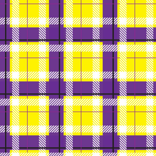 Heat Transfer Warehouse Tartan Plaid Yellow Purple HTV 