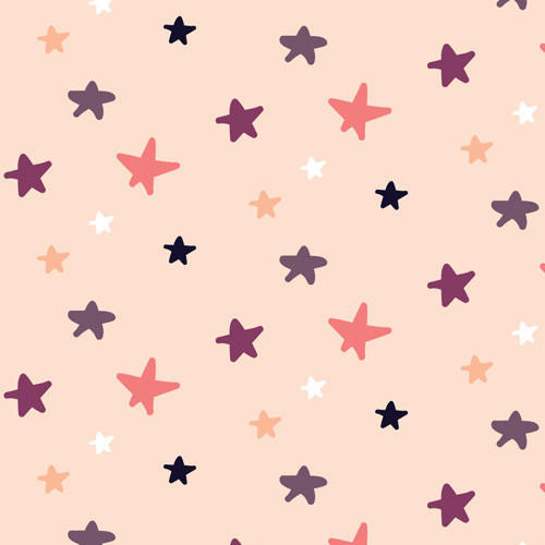 Heat Transfer Warehouse Sweet Stars Peach Adhesive Vinyl 