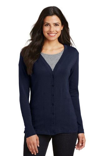  Port Authority®  Ladies Modern Stretch Cotton Cardigan 