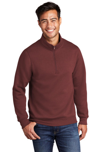  Port & Company ® Core Fleece 1/4-Zip Pullover Sweatshirt 