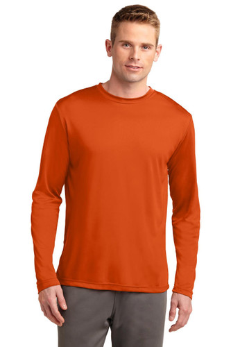 Blank Heat Transfer Long Sleeve Crewneck Sweatshirts Cotton and Polyester  T-Shirts for Men $6.67